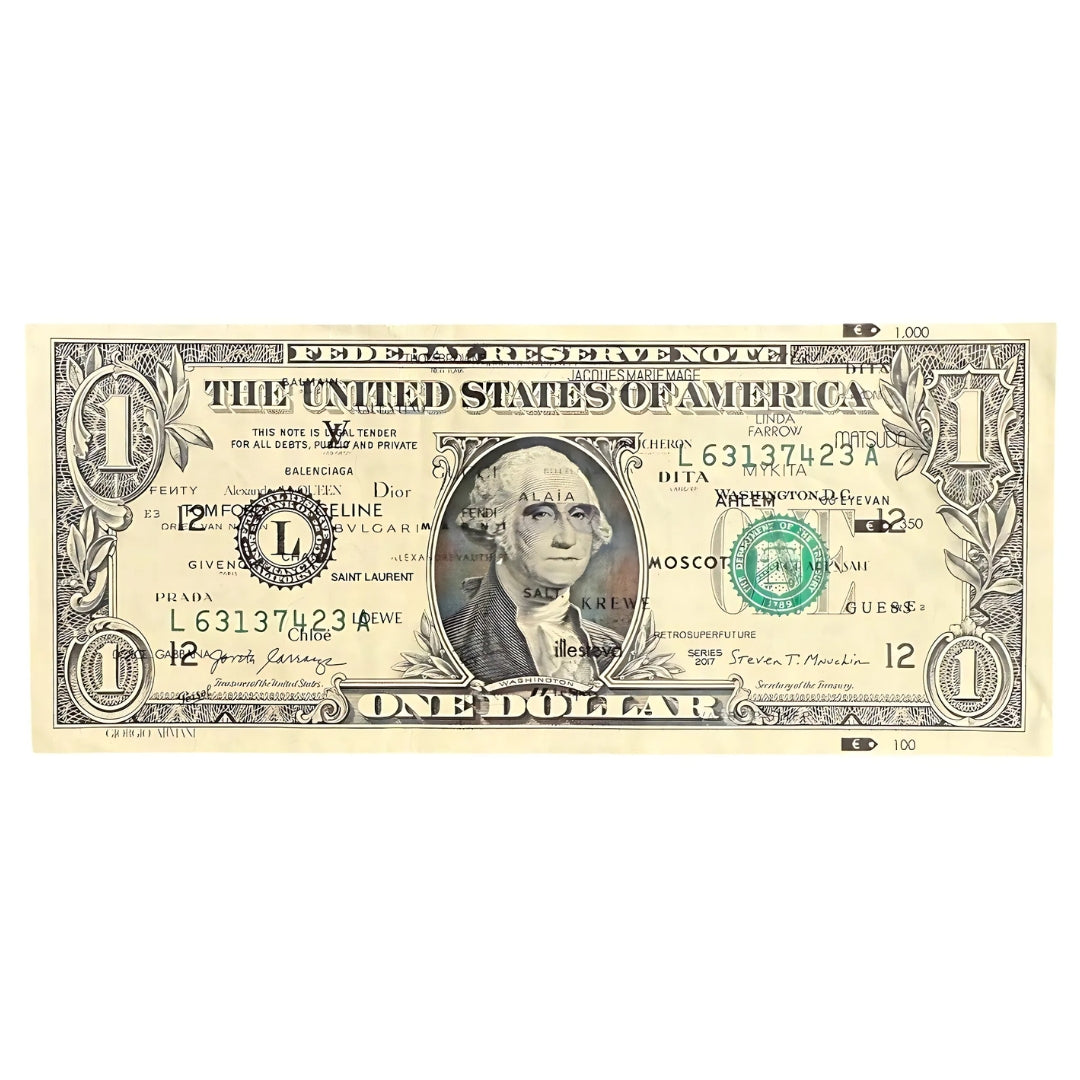 Billete Dólar Laos Concpt Money As A Means