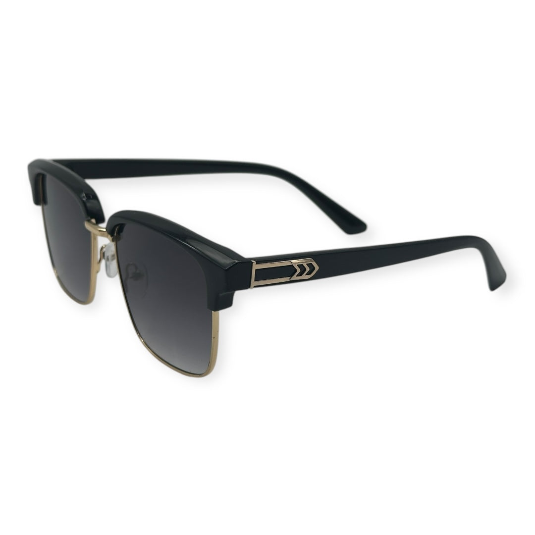 Lente Solar Hill Carter Unisex HC-SUN-UNI-U-3611-50-BLK-GLD